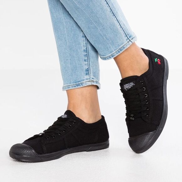 🇫🇷Les Temps de Cerises canvas runners black/black - Picture 2 of 13